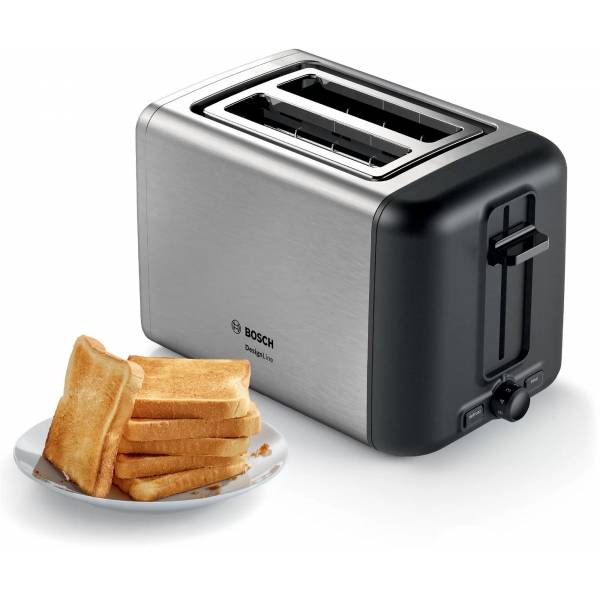 TAT3P420 Toaster Compact DesignLine RVS 