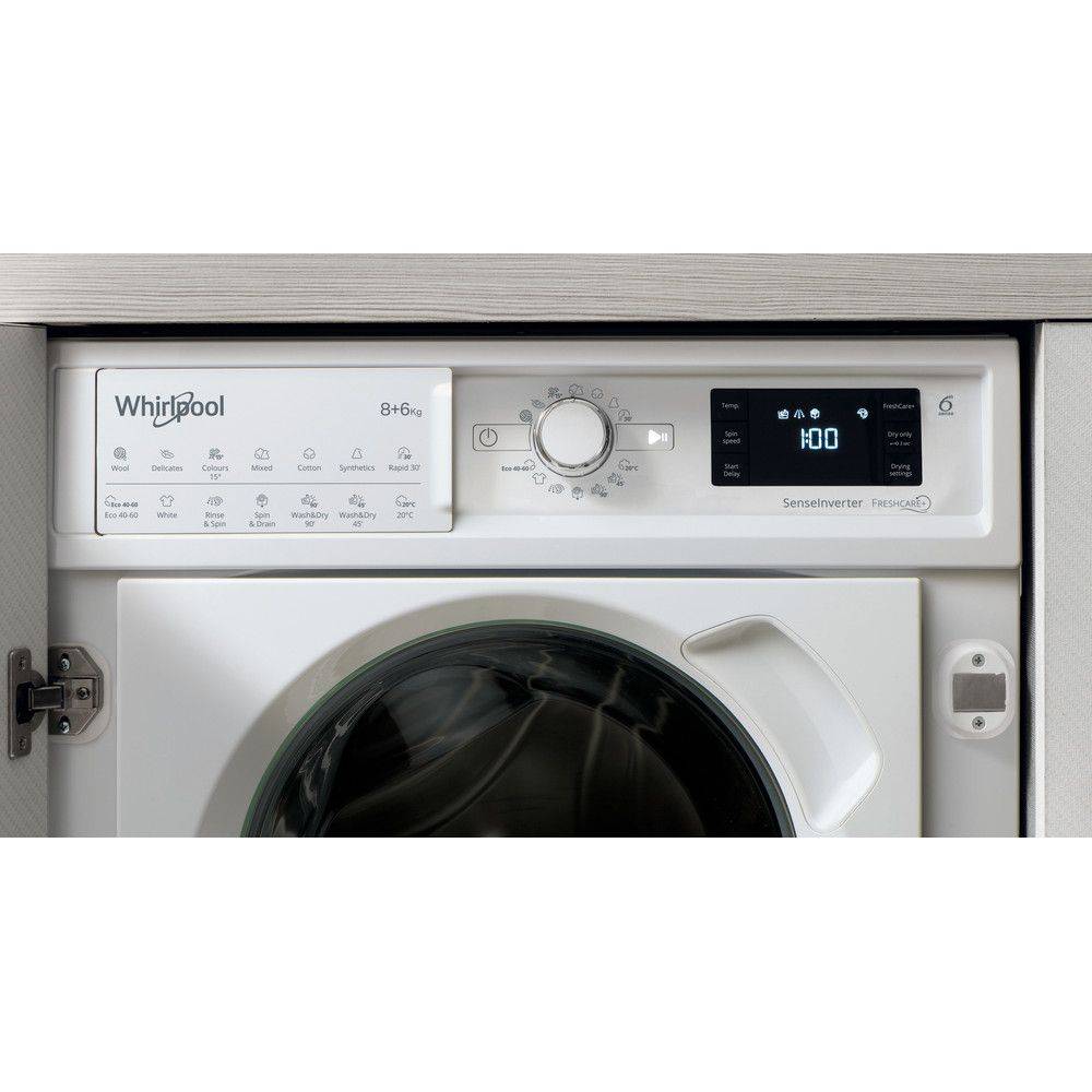 Lave-linge séchant WDB184QW - Brandt Electroménager