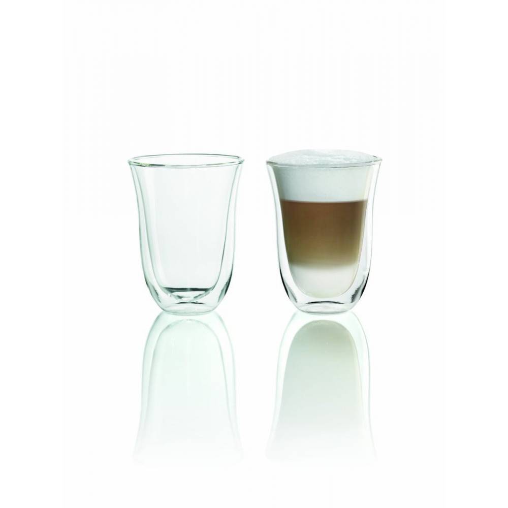Blijven Aanbevolen labyrint 2 Latte Macchiato glazen 220 ml De'Longhi kopen. Bestel in onze Webshop -  Steylemans