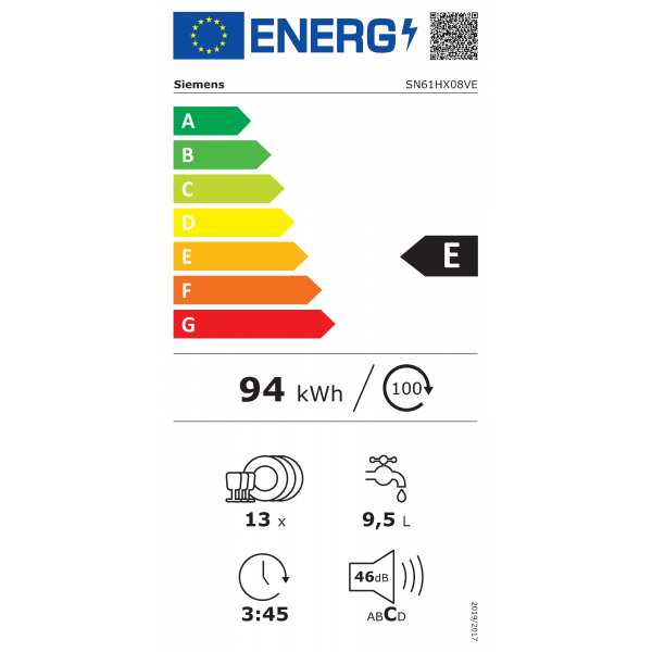 Siemens SN61HX08VE