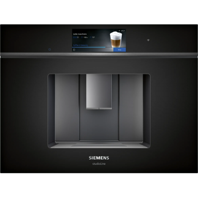 CT918L1B0 iQ700 Inbouw espresso volautomaat Zwart  Siemens