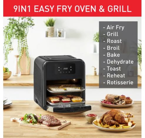 AL501810 Easy Fry 9-in-1 Oven & Grill Air fryer  Moulinex