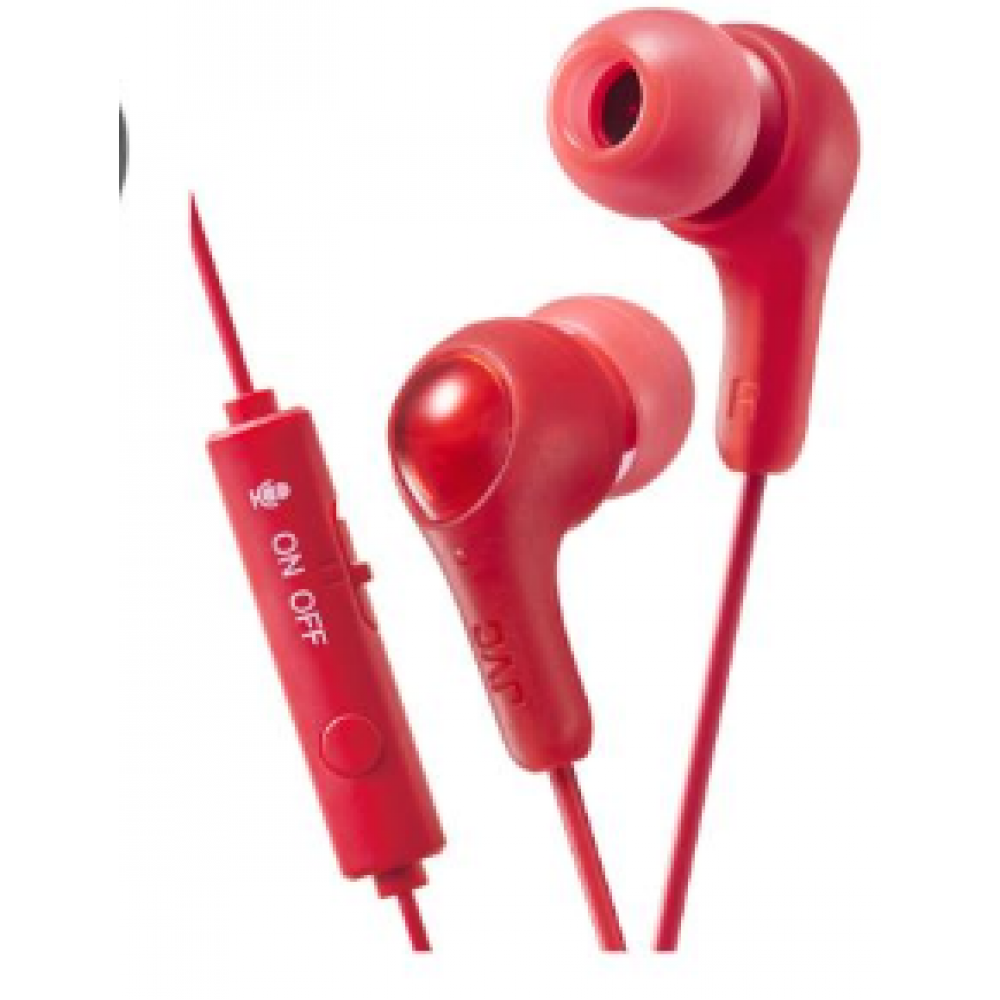 Jvc gumyphones for gaming red HAFX7GRE 
