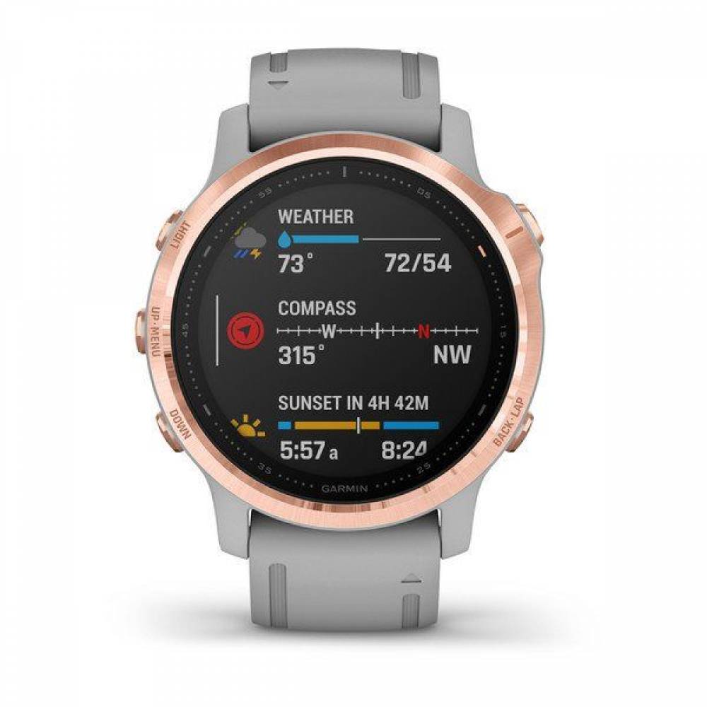 Garmin Smartwatch Fenix 6S Pro Roze/Wit