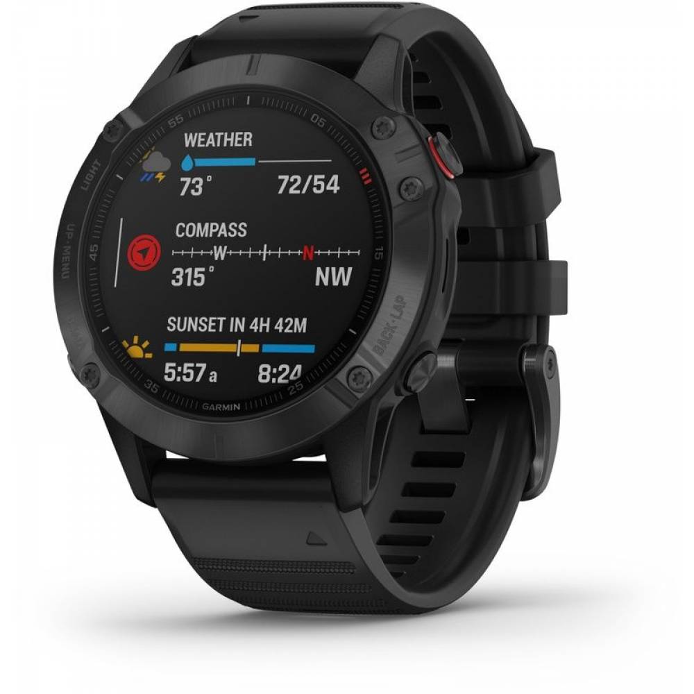 Garmin Smartwatch Fenix 6 Pro Grijs/Zwart