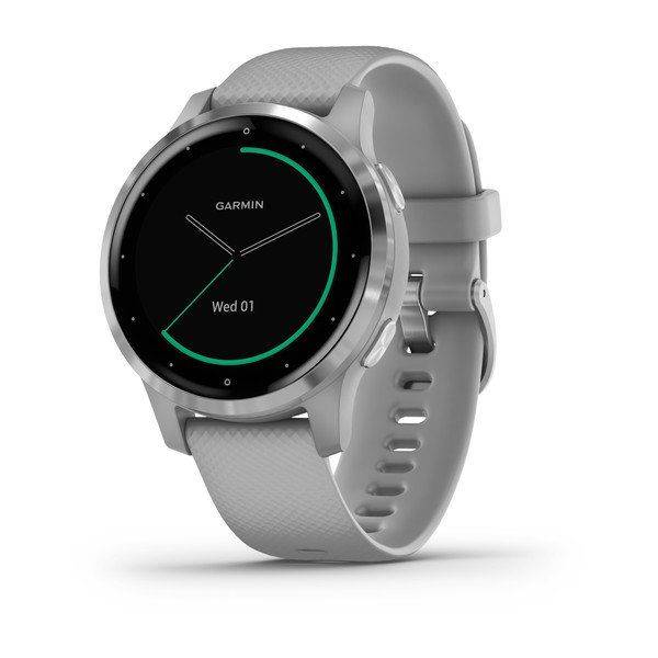 Garmin Smartwatch Vívoactive 4S Powder Gray/Silver Garmin Smartwatch Vívoactive 4S Powder Gray/Silver