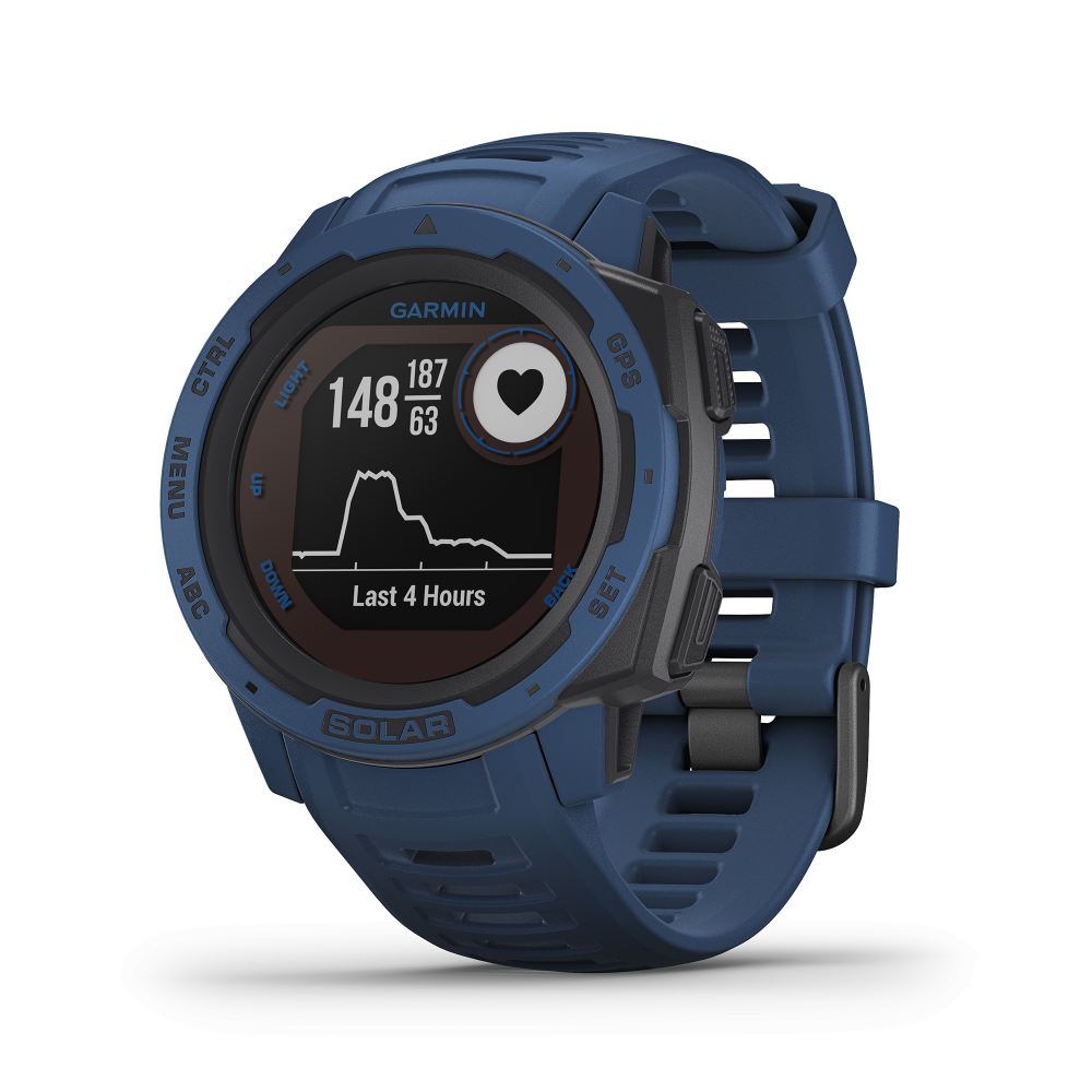 Garmin Smartwatch Instinct Solar Tidal Blue