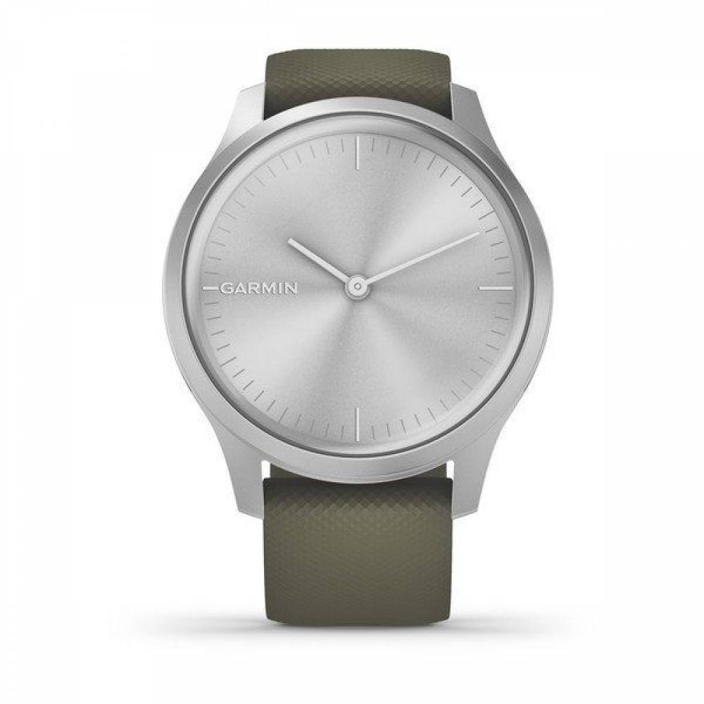 Garmin Smartwatch Vivomove 3 Style Zilver/Mosgroen