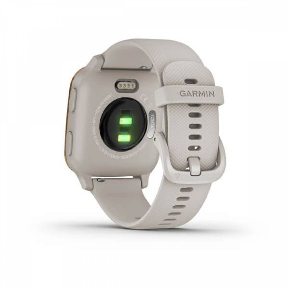 Garmin Smartwatch Venu Sq Music Edition Goud/Beige