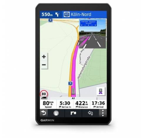 Dezl LGV1000 satellietnavigatiesysteem voor vrachtwagens met Digital Traffic  Garmin