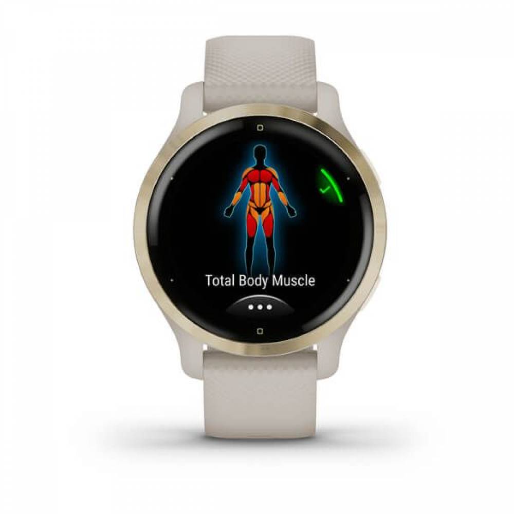 Garmin Sporthorloge Venu 2S GPS Wi-Fi Tundra/Champagne