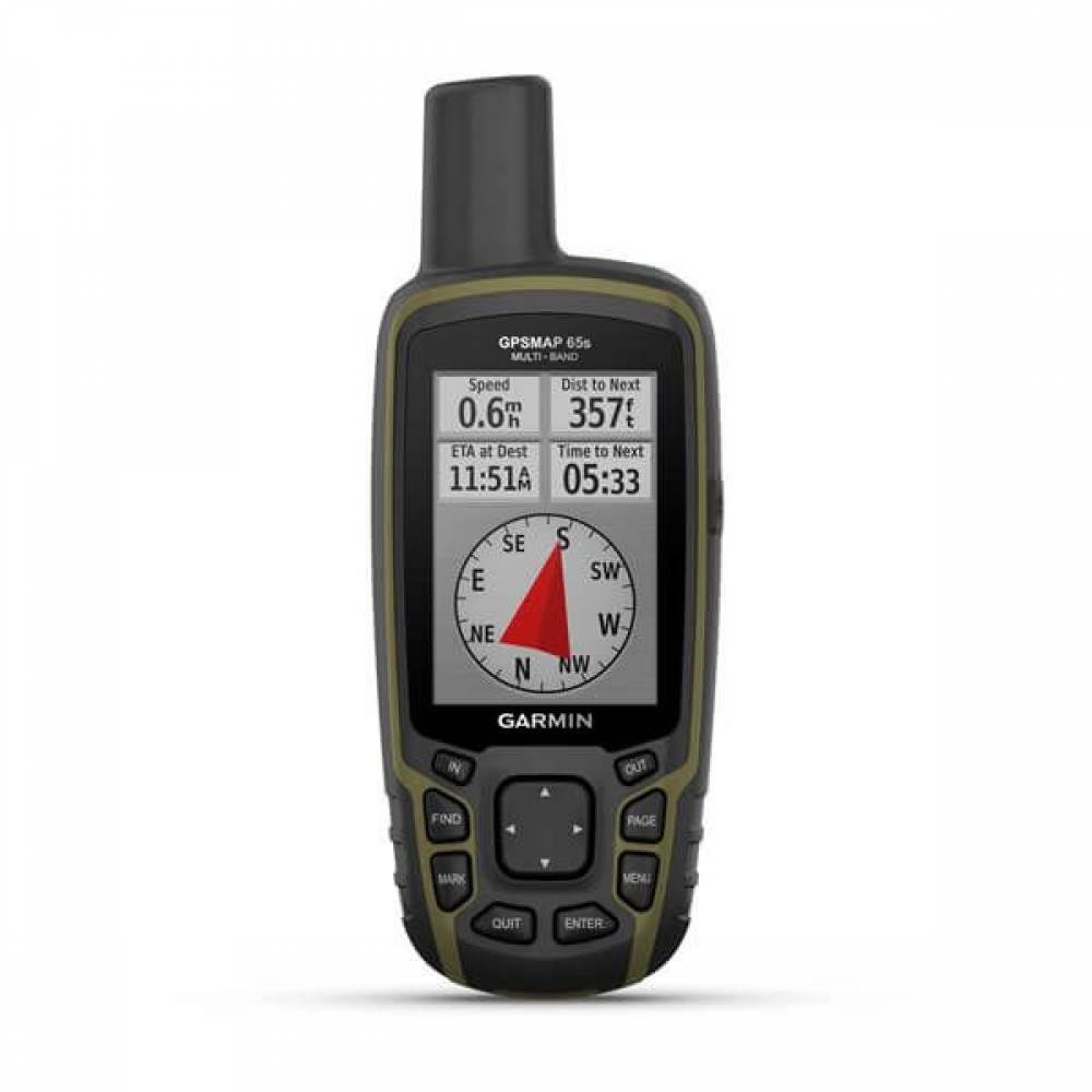 GPSMAP 65s Multi-band/multi-GNSS-handheld met sensoren 