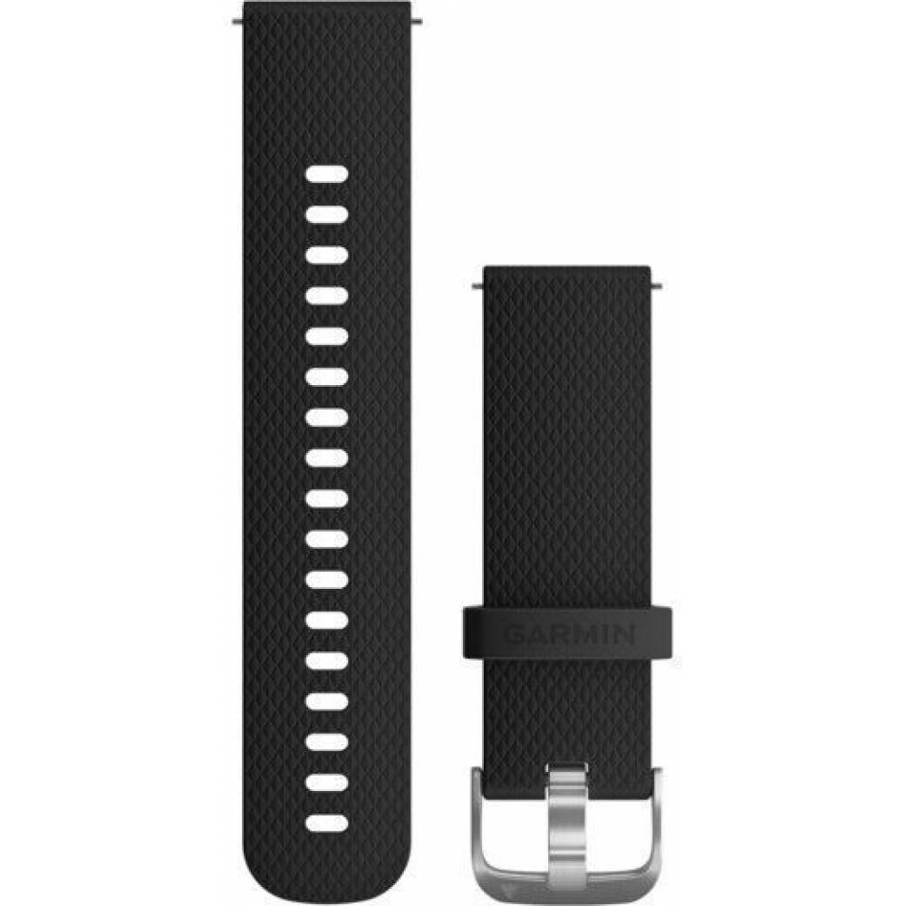 Garmin Horlogebandje Bandjes met snelwisselsluiting (20 mm) Zwart