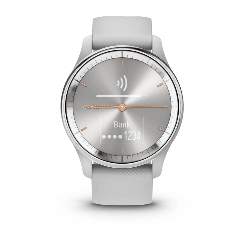 Garmin Smartwatch Vivomove Trend WW Mist Grey, Silicone