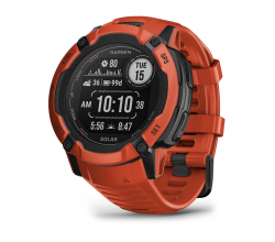 Instinct 2X Solar Flame Red Garmin
