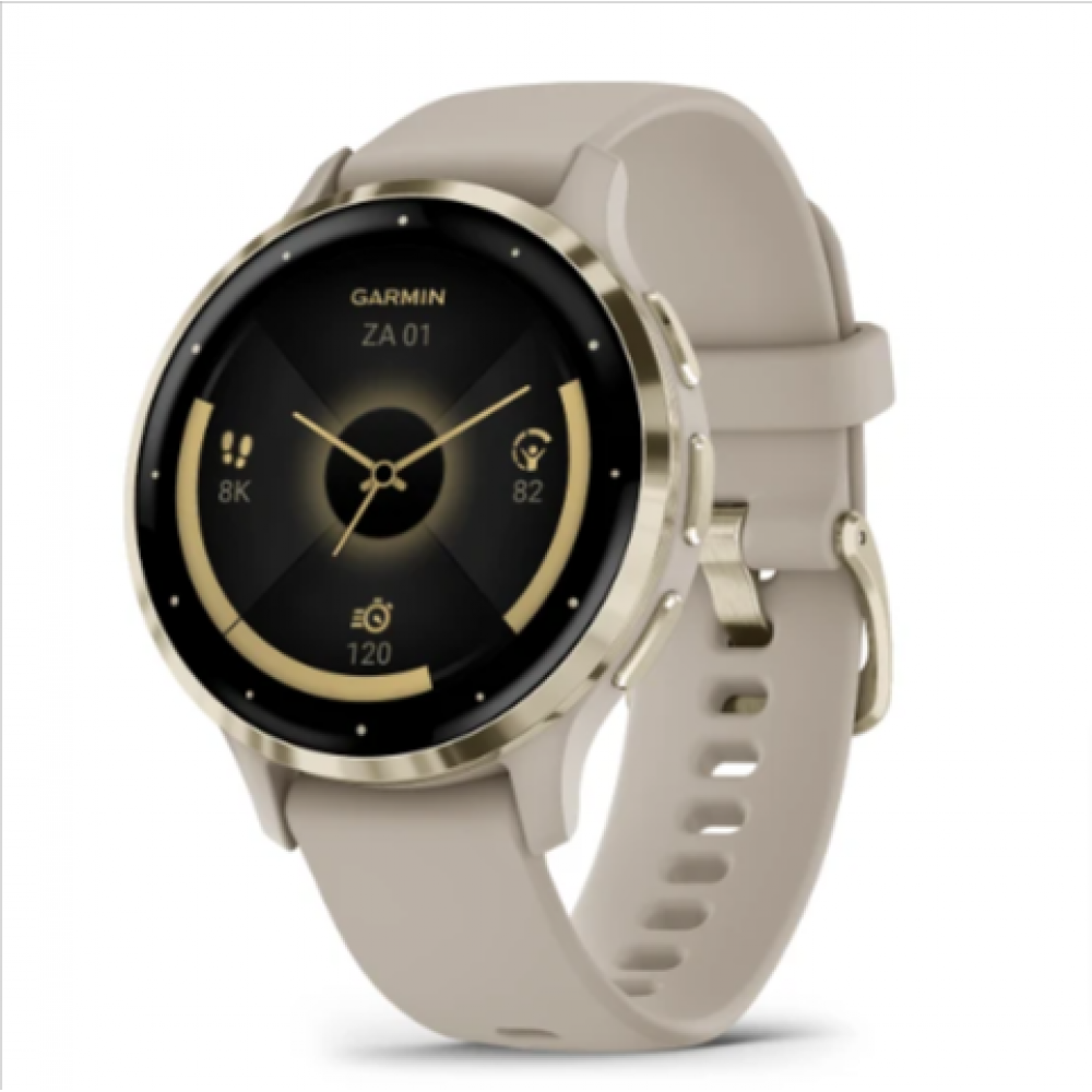 Garmin Smartwatch Venu 3S French Gray + Soft Gold