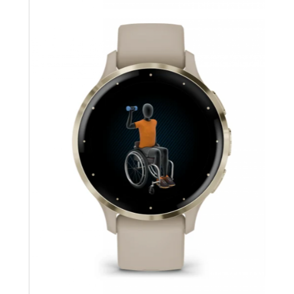 Garmin Smartwatch Venu 3S French Gray + Soft Gold