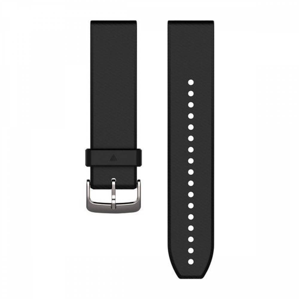 Garmin quickfit 22mm horlogeband zw/rvs 