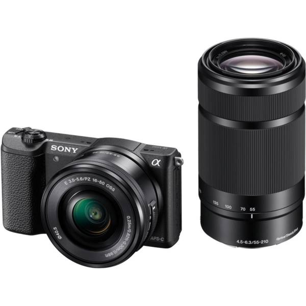 A5100 + 16-50mm + 55-210mm Black A5100 + 16-50mm + 55-210mm Black