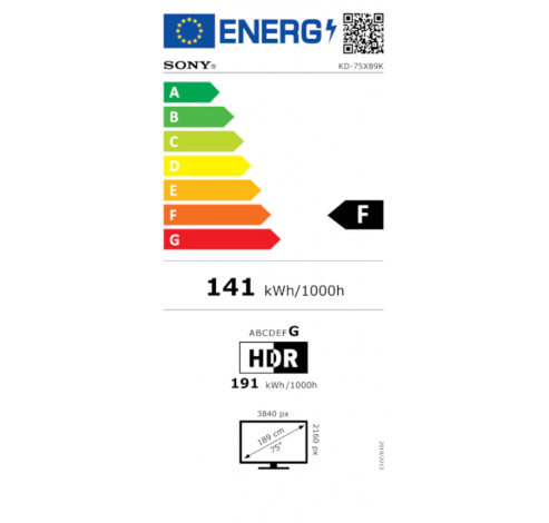 KD-75X89K 4K Ultra HD  Sony