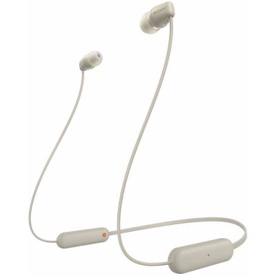 WI-C100 draadloze oordopjes Beige Sony