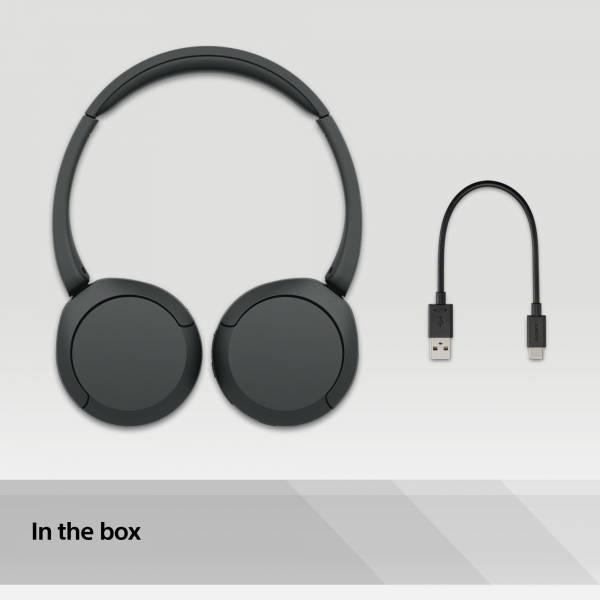 Sony Draadloze koptelefoon on ear WH-CH520 zwart
