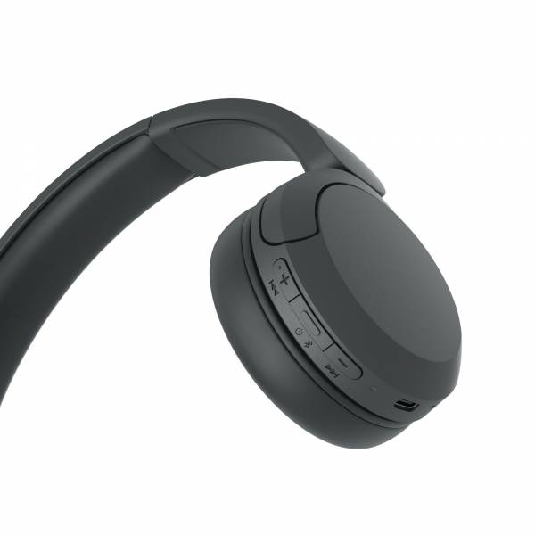 Draadloze koptelefoon on ear WH-CH520 zwart 