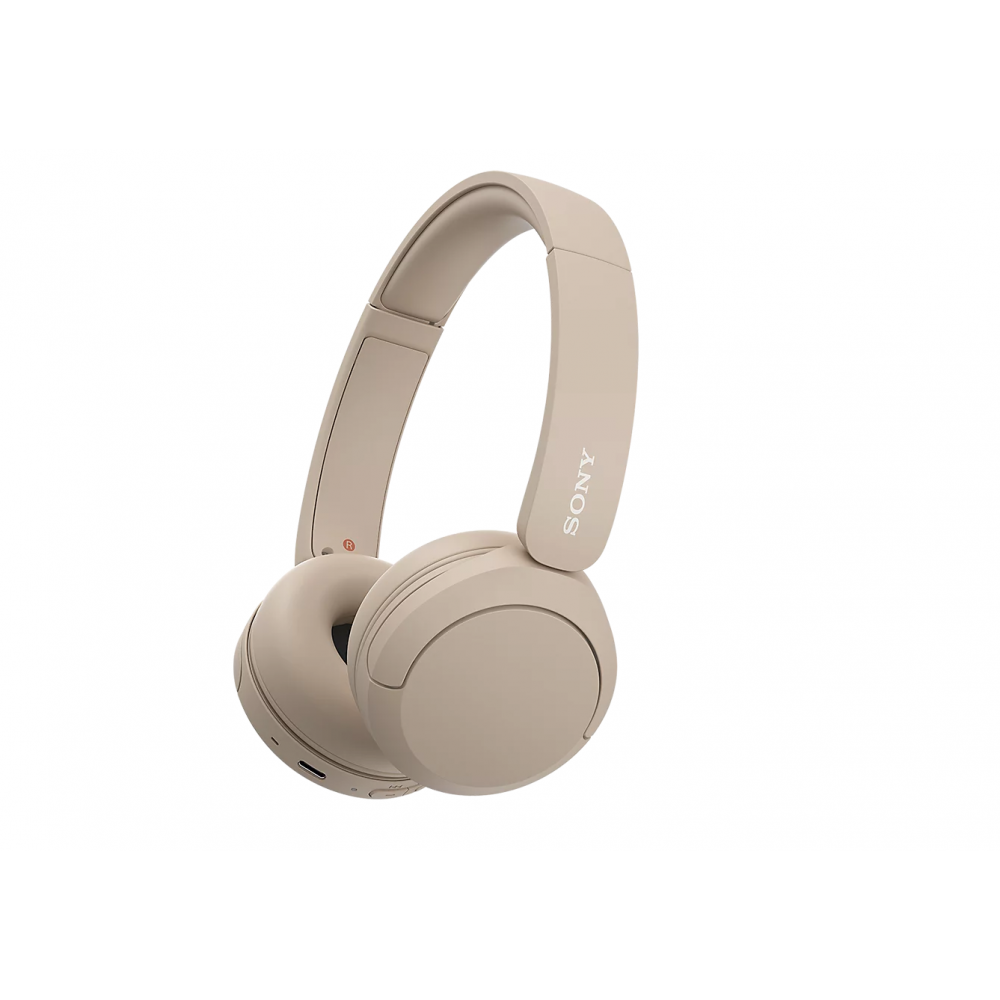 Sony WH-CH520 Over Ear Wireless Bluetooth Headphones Beige - WHCH520C.CE7
