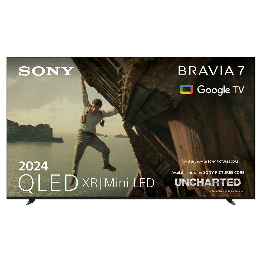 Sony Televisie BRAVIA 7 XR Processor Mini-LED 4K Ultra HD High Dynamic Range (HDR) Smart TV (Google TV) 75inch