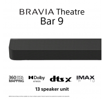 BRAVIA Theatre Bar 9 Premium enkele Soundbar 360 Spatial Sound Mapping Dolby Atmos®/DTS:X® 
