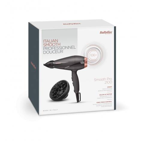 Smooth Pro 2100 Haardroger  Babyliss