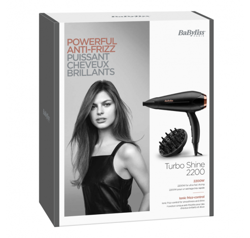 D570DE Turbo Shine 2200 Föhn  Babyliss