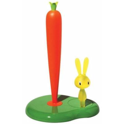 Bunny & Carrot Keukenrolhouder Groen 29,40cm   Alessi