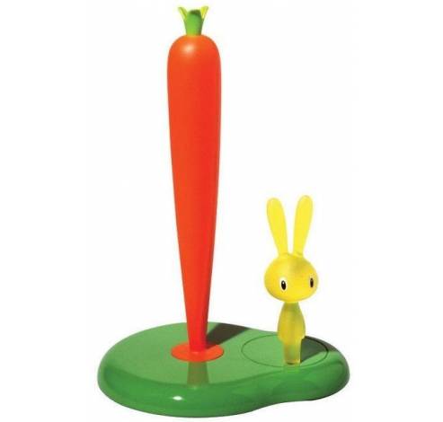 Bunny & Carrot Keukenrolhouder Groen 29,40cm   Alessi