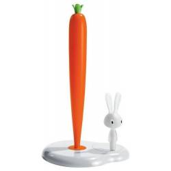 Alessi Bunny & Carrot Keukenrolhouder Wit 29,40cm 