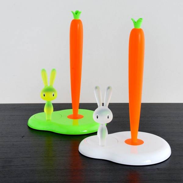 Bunny & Carrot Keukenrolhouder Groen 34cm  