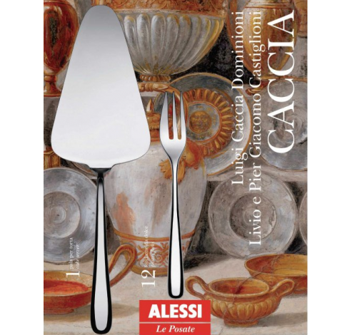 CACCIA Dessertset 13delig  Alessi