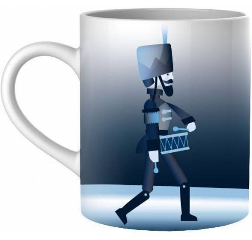 Blue Christmas Mug Soldat  Alessi