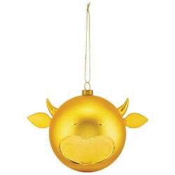Alessi Kerstbal Bue Gold 
