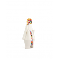 Alessi Mary Figurine in porcelain. Hand-decorated. 