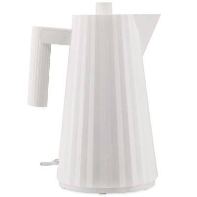 Plissé Electric kettle in  thermoplastic resin, white. US plug. 1500W  Alessi