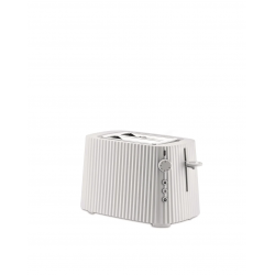 Plissé Toaster in thermoplastic resin, white. Suisse plug. 850W 