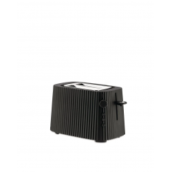 Alessi Plissé Toaster in thermoplastic resin, black. US plug. 850W 