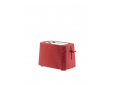 Plissé Toaster in thermoplastic resin, red. US plug. 850W