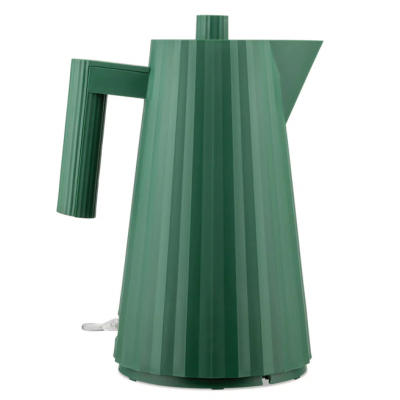 Plissé Electric kettle in  thermoplastic resin, green. American plug. 1500W  Alessi