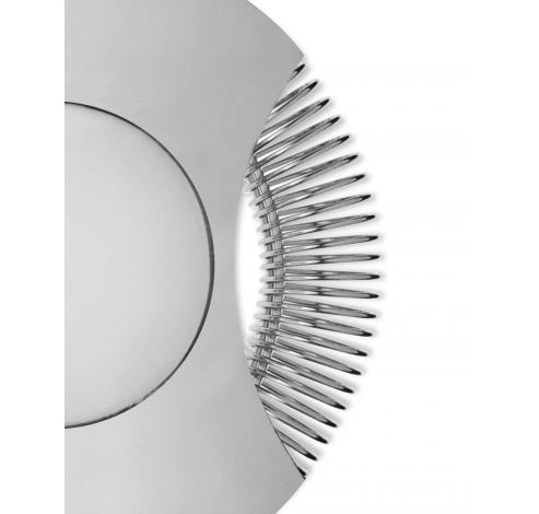 The tending box Double bar strainer in 18/10 stainless steel.  Alessi