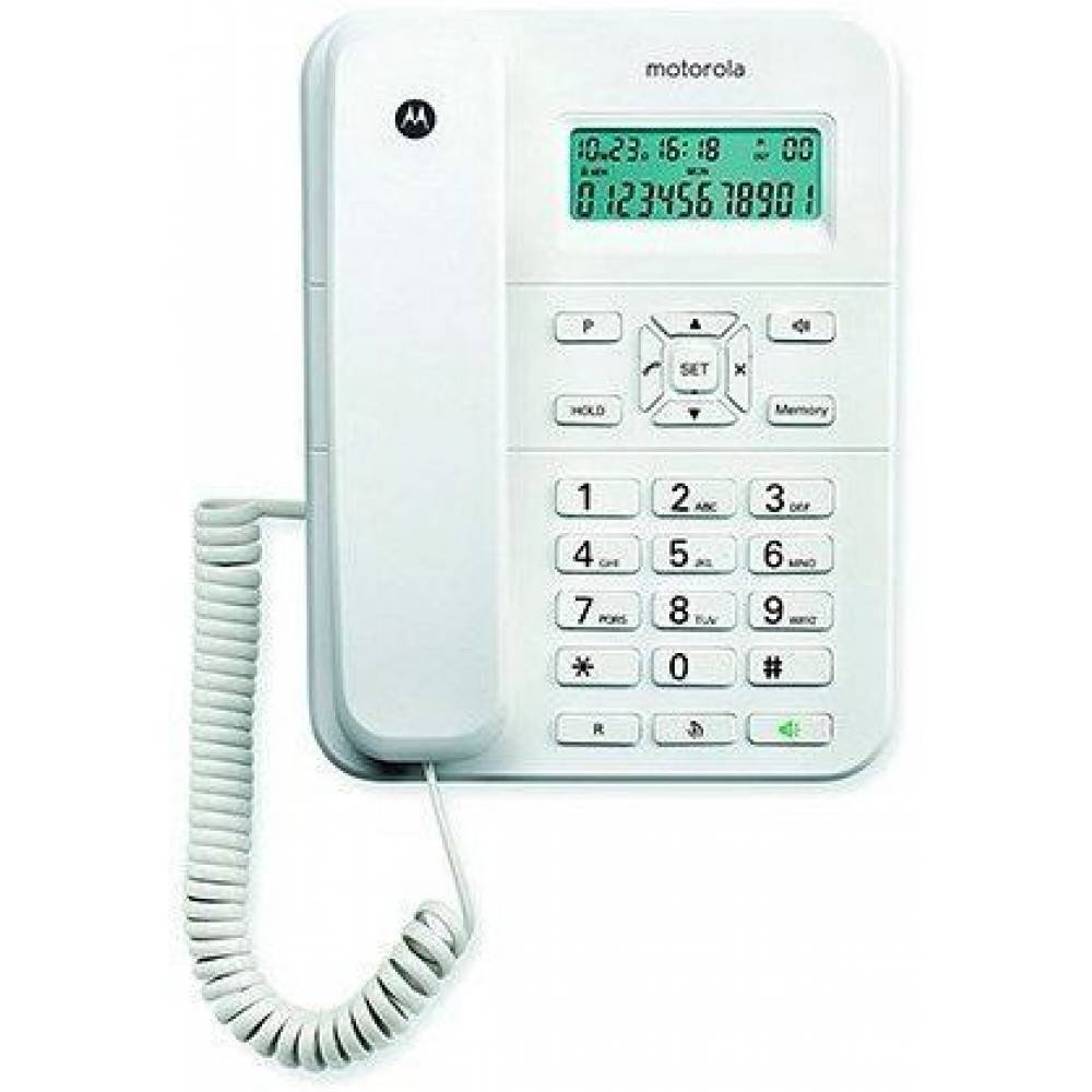 Motorola Telefoon CT202 Vaste telefoon met display Wit