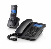 C4201 Combo Vaste Telefoon + DECT (Zwart) 