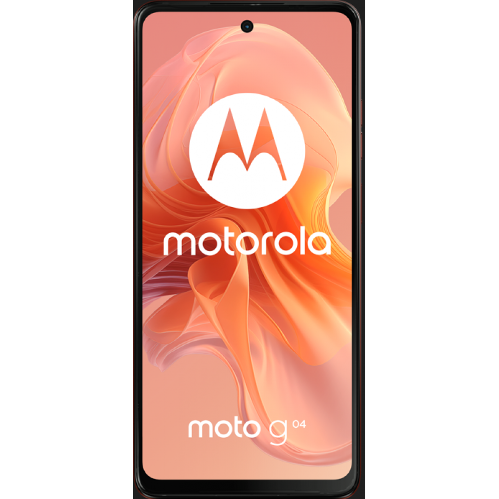 Motorola Smartphone moto g04 sunrise orange