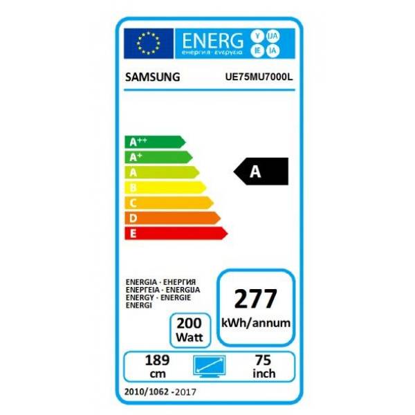 Samsung UE75MU7000 Samsung UE75MU7000